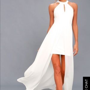 Lulus white dress